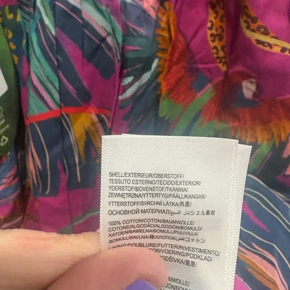 Farm Rio Rainbow Macaws Mini Dress - Picture 9 of 13